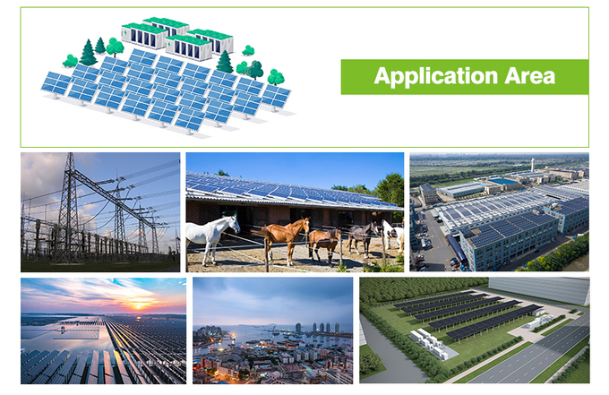 Estación de ión de litio de alto rendimiento del almacenamiento de energía de la batería de LFP para la humedad de funcionamiento 2 el derecho 0-95%